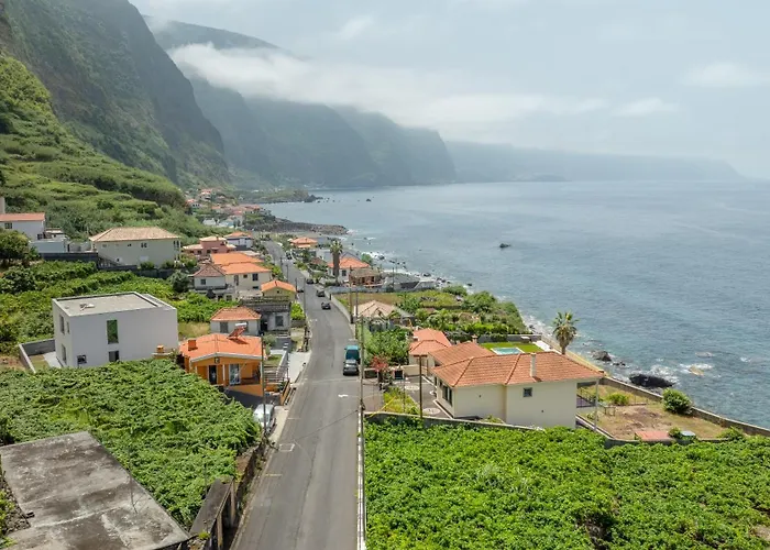 Scenic With Panoramic Sea & Mountain Views In 公寓 São Vicente
